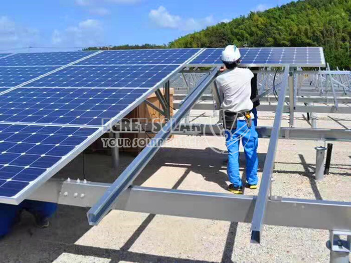 DoubleColumn PV Ground Mounting System