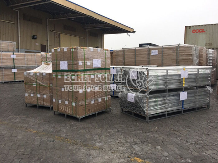 Double Pile Solar Ground Mounting