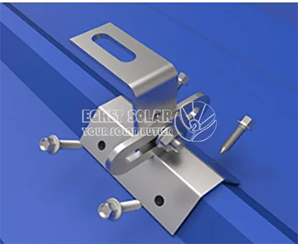 Trapezoidal Sheet Metal Standing Seam Clamp Trapezoidal Roof Mounting Trapezoidal Sheet Metal Standing Seam Clamp Trapezoidal Roof Mounting